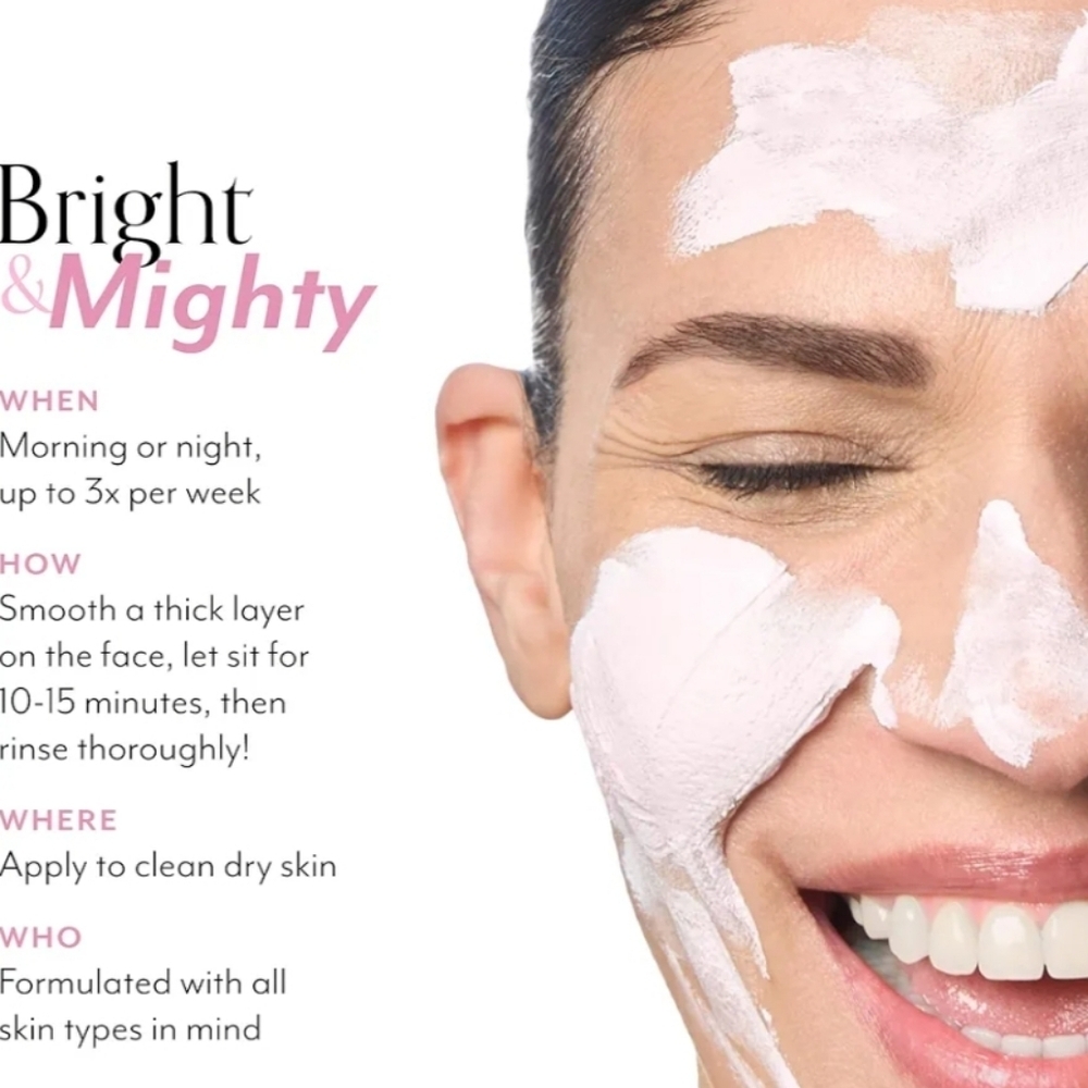 Bliss Mighty Marshmallow Bright & Radiant Whipped Mask, 15ml (0.5oz), New - Picture 6 of 6